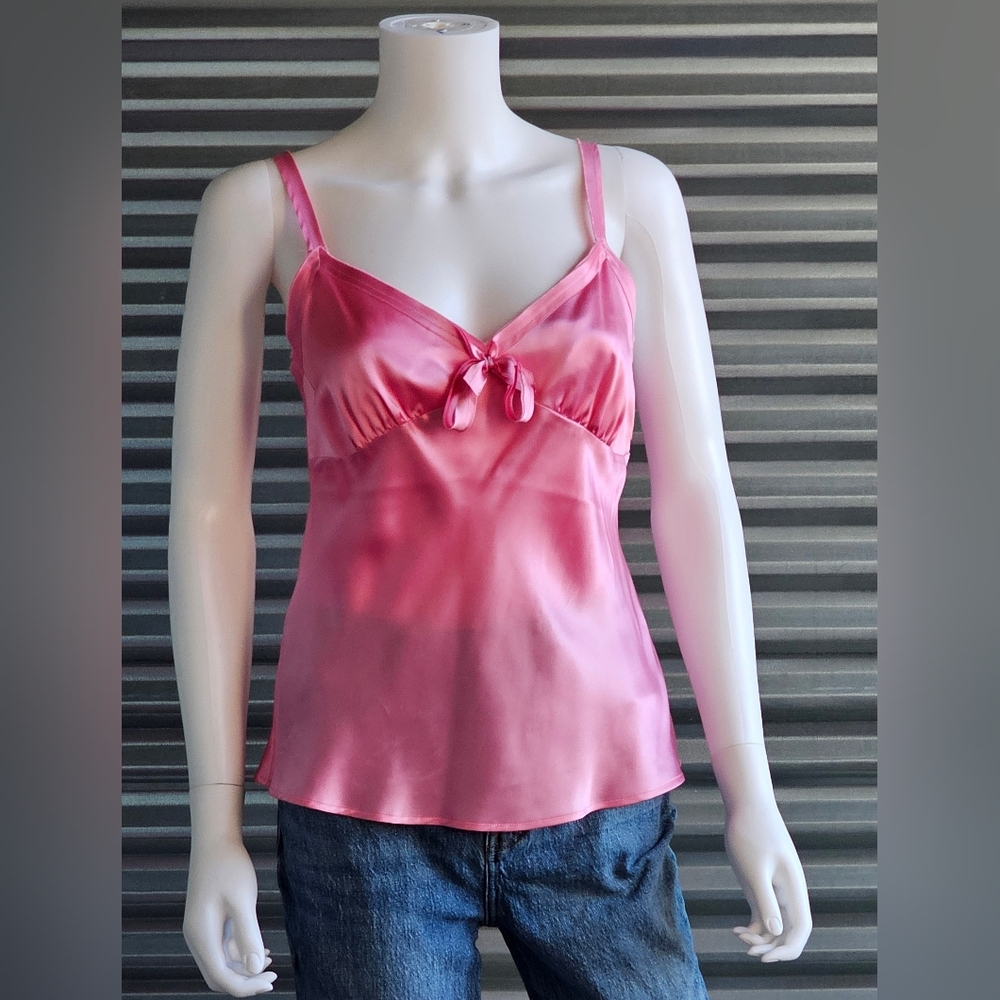 Banana Republic Pink Satin Camisole